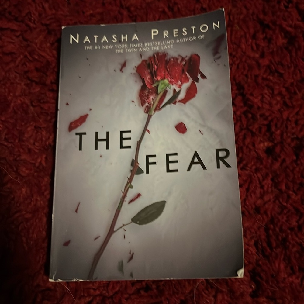 The fear, by Natasha Preston. It’s one of her standalone books in her collection